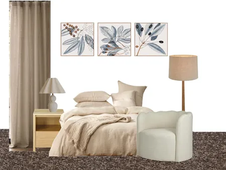 Vintage Blue Botanical I, II, III Interior Design Mood Board by Essencia Interiors on Style Sourcebook