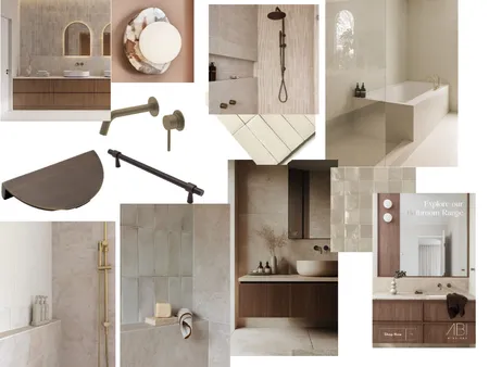 VO Main Bathroom Interior Design Mood Board by Cat Garden on Style Sourcebook