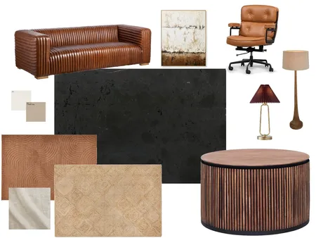 Negresco Leather - Office Interior Design Mood Board by TALOSTONE on Style Sourcebook