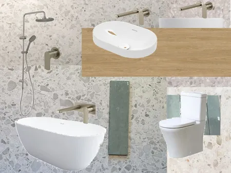 Family Bathroom Interior Design Mood Board by Cobblestone Studios on Style Sourcebook