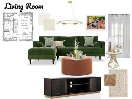 Living Room Sample Board Interior Design Mood Board by Cae_labitag on Style Sourcebook