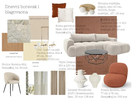 Living room Ivan Interior Design Mood Board by acikovic on Style Sourcebook