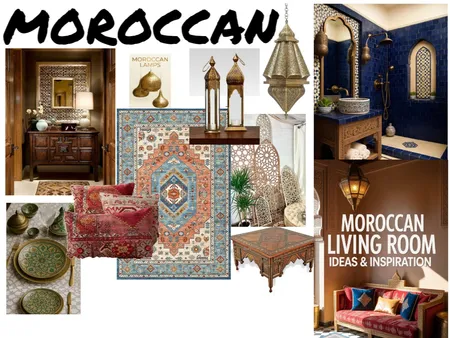 MOROCCAN Interior Design Mood Board by Haron Kariithi on Style Sourcebook