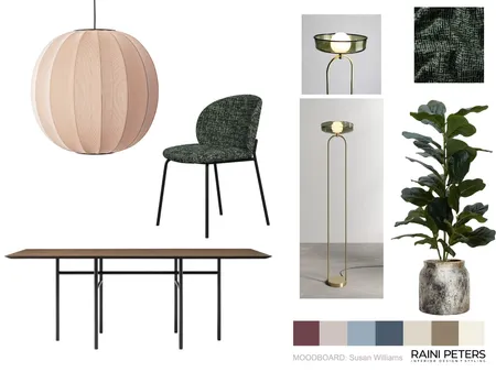 Susan Willams moodboard dining area Interior Design Mood Board by Interior Design Team on Style Sourcebook