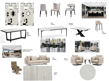 Overall look Interior Design Mood Board by IIDR Interior Design on Style Sourcebook