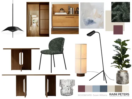 Susan Willams moodboard dining area 1 Interior Design Mood Board by Interior Design Team on Style Sourcebook