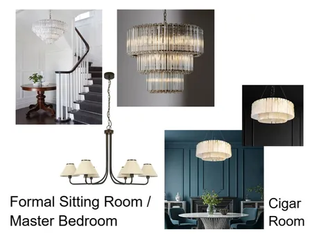 Formal Sitting / Master Bedroom /Cigar Room Interior Design Mood Board by lsimons on Style Sourcebook