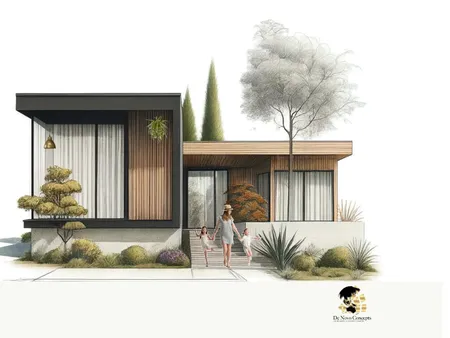 front elevation Interior Design Mood Board by De Novo Concepts on Style Sourcebook