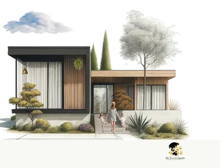 front elevation Interior Design Mood Board by De Novo Concepts on Style Sourcebook