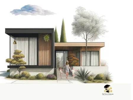 front elevation Interior Design Mood Board by De Novo Concepts on Style Sourcebook