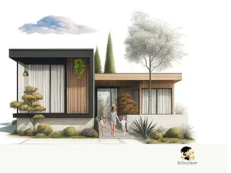 front elevation Interior Design Mood Board by De Novo Concepts on Style Sourcebook