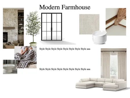 Modern Farmhouse Interior Design Mood Board by NataliaRutko on Style Sourcebook
