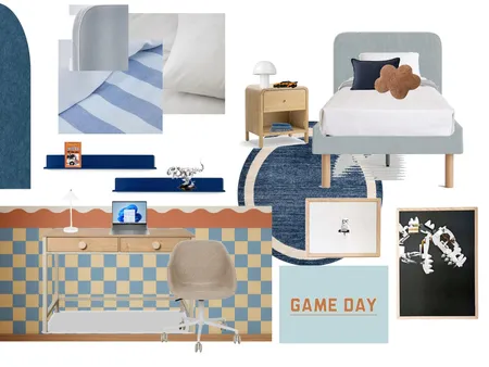Archie's Bedroom Make Over Interior Design Mood Board by Studio Lux Interiors on Style Sourcebook