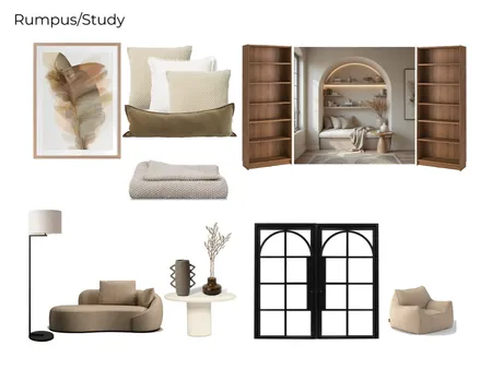 Rumpus/Study Interior Design Mood Board by mrfinteriors on Style Sourcebook