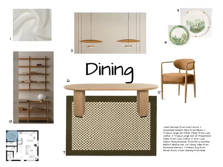 Dining Interior Design Mood Board by Rneyazi on Style Sourcebook