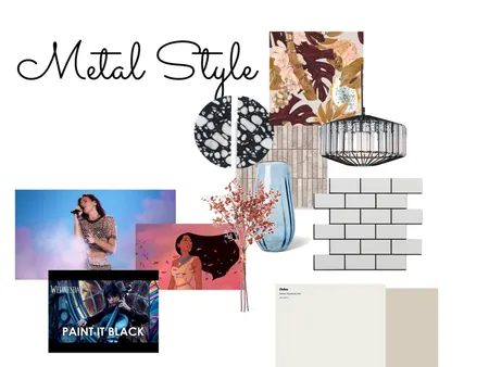 metaal Interior Design Mood Board by Charlotte Symens on Style Sourcebook