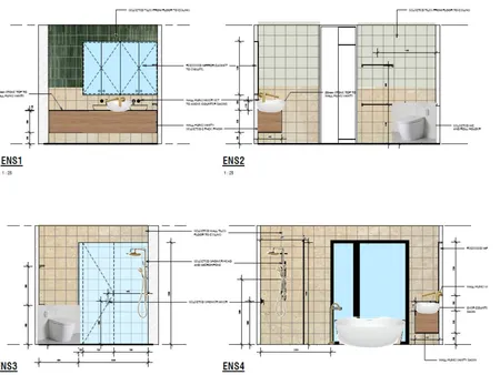 Ensuite View Mock Up - Boodget Interior Design Mood Board by Cobblestone Studios on Style Sourcebook