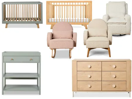 Nursery Interior Design Mood Board by grace.vandermerwe@hotmail.com on Style Sourcebook