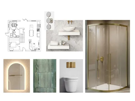 Bathroom sample board Interior Design Mood Board by Jiuyuandi on Style Sourcebook