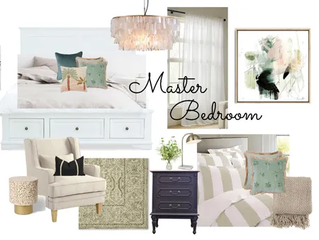 Deearnah Master Bedroom II Interior Design Mood Board by Loom+Tusk Interiors on Style Sourcebook