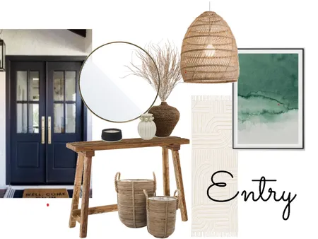 Deearnah Entry Interior Design Mood Board by Loom+Tusk Interiors on Style Sourcebook