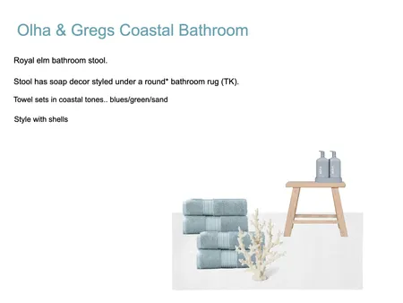 O & G Coastal Bathroom Interior Design Mood Board by KM2639 on Style Sourcebook