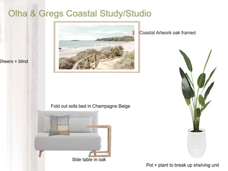 ) & G Coastal Studio /Study Interior Design Mood Board by KM2639 on Style Sourcebook