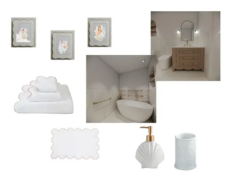baño sirena Interior Design Mood Board by Studiohomeluxury on Style Sourcebook