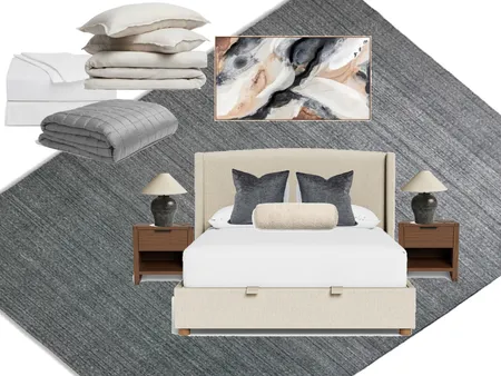 Jonson -  Byron bay, master bedroom Interior Design Mood Board by tlaws on Style Sourcebook