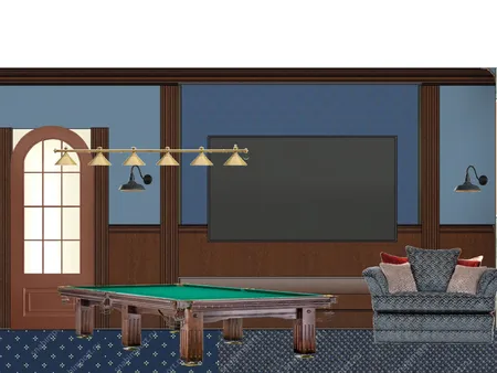 бильярдная вид на тв Interior Design Mood Board by dreutova03 on Style Sourcebook