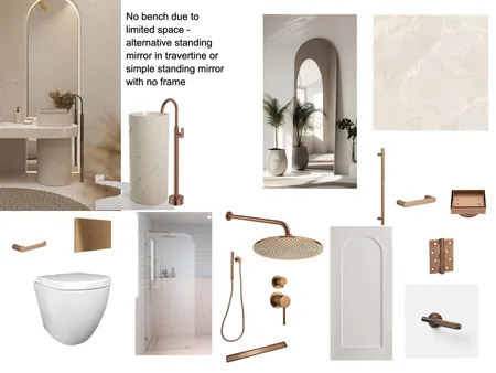 Powder Room Interior Design Mood Board by Savannah Interior Design on Style Sourcebook