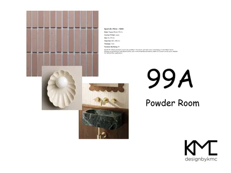 99A Powder Room Interior Design Mood Board by designbykmc on Style Sourcebook