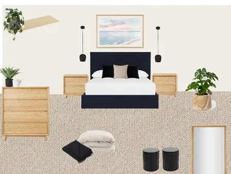 Master Bedroom Interior Design Mood Board by JenniferMichelle