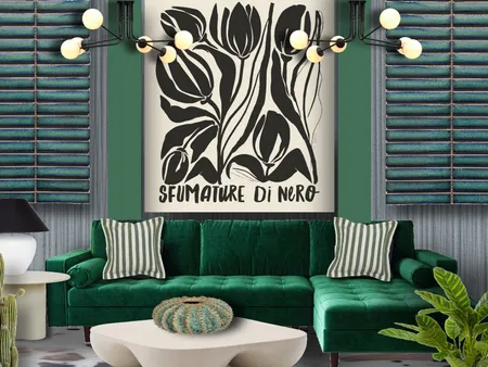 Emerald Interior Design Mood Board by ecoarte