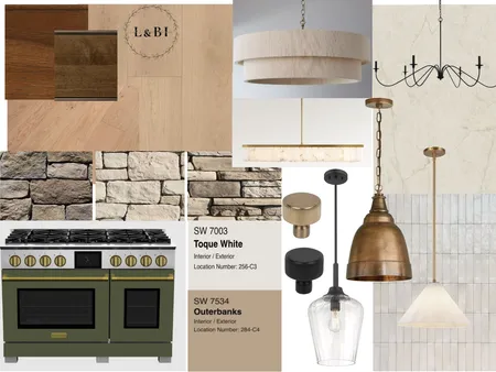 Smith Kitchen Interior Design Mood Board by Loft&Blush