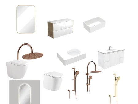 BATHROOM Interior Design Mood Board by mrspanza