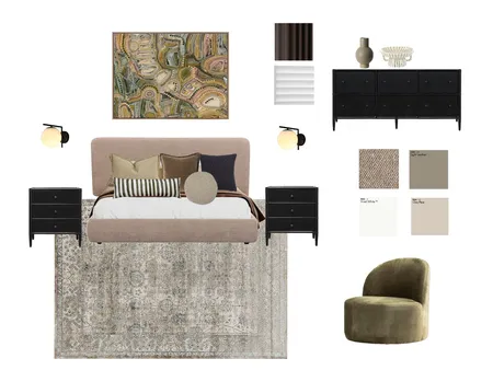 MASTER BEDROOM Interior Design Mood Board by Bajenovanastassia on Style Sourcebook