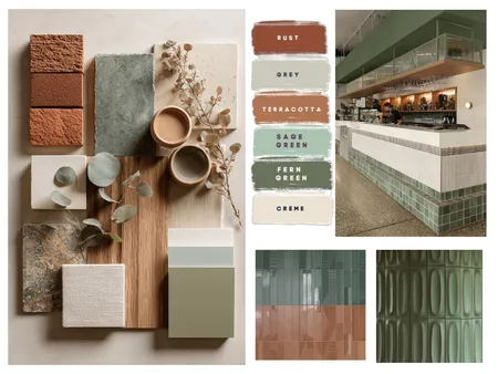 Earth colours Interior Design Mood Board by rosa@cabrabowls.com.au