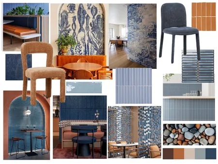 Bundeena Blue Interior Design Mood Board by rosa@cabrabowls.com.au on Style Sourcebook