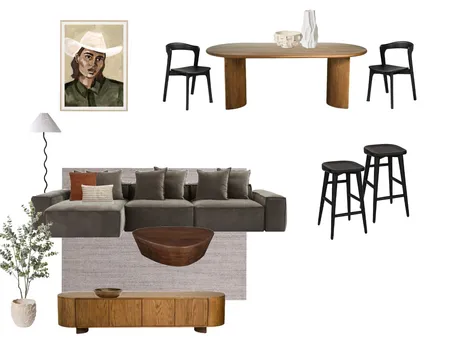Townhouse Airbnb Interior Design Mood Board by madi.wallace