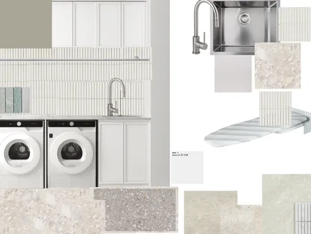 Laundry room reno Interior Design Mood Board by georgiaburkin@hotmail.com