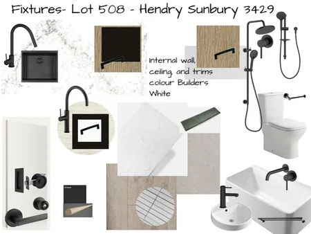 Hendry Drive, Sunbury 3429 Interior Design Mood Board by Sorisso71