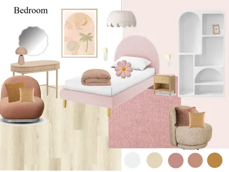 BEDROOM KIDS Interior Design Mood Board by Macarenapetriette@gmail.com