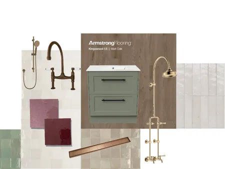 bath Interior Design Mood Board by ehearts