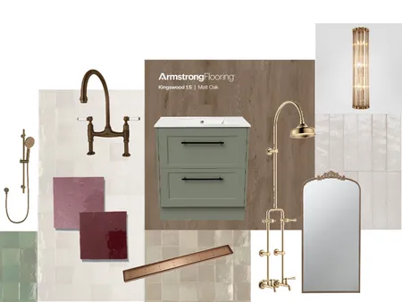 bath Interior Design Mood Board by ehearts