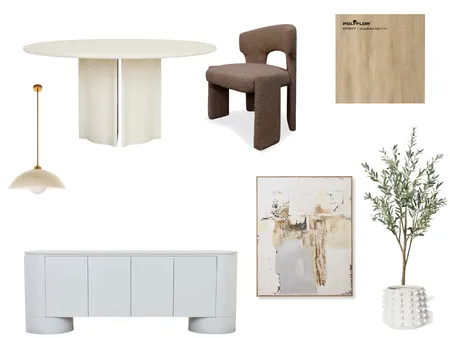 Fresh Dining Room Interior Design Mood Board by Style Sourcebook