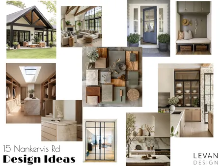 Nankervis Rd Interior Design Mood Board by Levan Design
