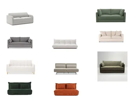 Sofa Beds Interior Design Mood Board by Kritsten