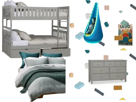 Blessing Kids Bedroom Interior Design Mood Board by maru.rodz11
