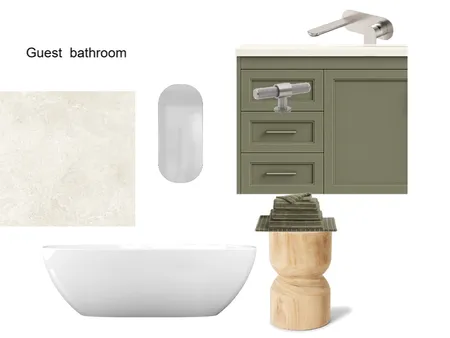 Guest bathroom Interior Design Mood Board by tuyen.xbui@gmail.com